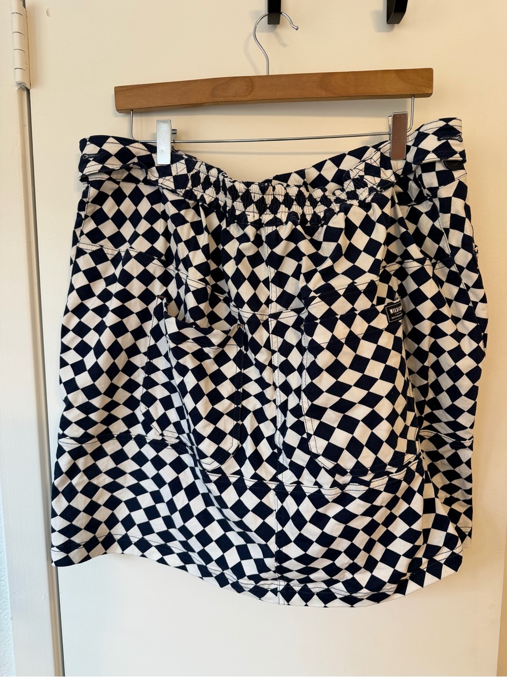 Wildfang Checkerboard Utility Mini Skirt - Picture 5 of 7